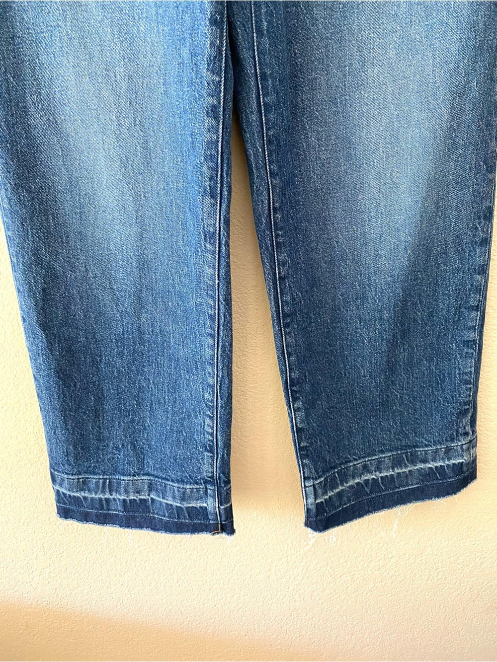 Madewell The Petite Emmett Wide-Leg Jean with Let-Down Hem 25P NWT - Picture 6 of 13